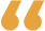 Illustration of enlarged orange quotation mark 