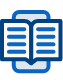 An icon of a calendar with a star highlighted.